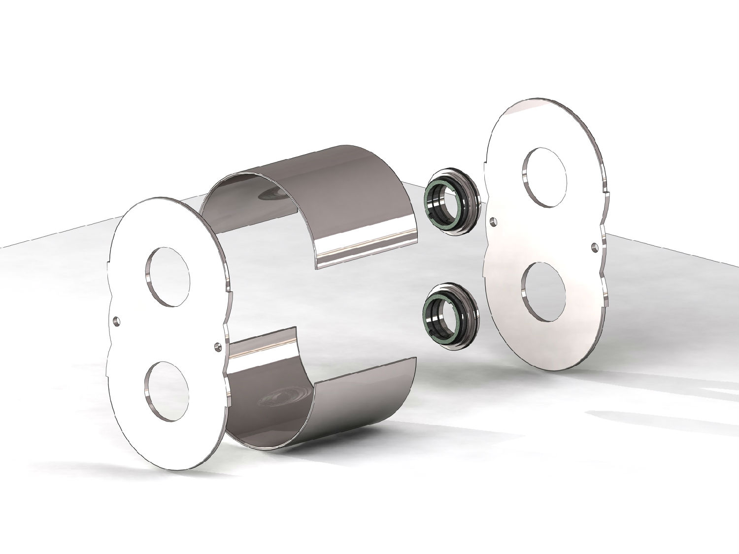 羅德凸輪轉子泵耐磨襯板2016032803